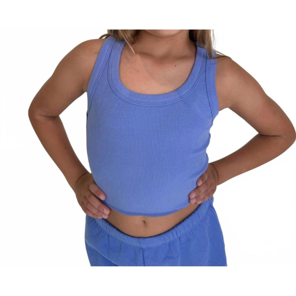 NEW KATIE J NYC girls livi tank top in perfect peri